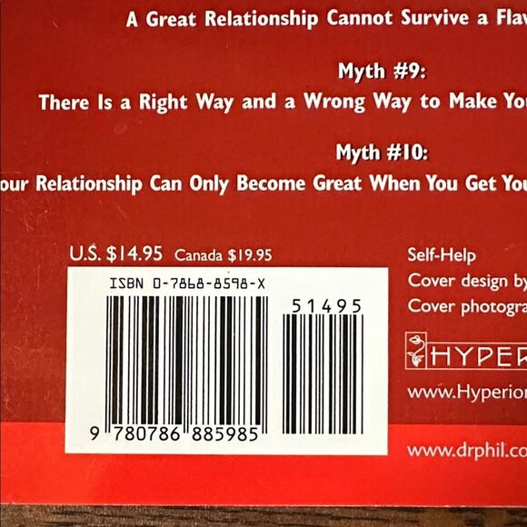 Relationship Rescue by Phillip C. McGraw, Ph.D. - Red and Black Cover - Picture 4 of 4